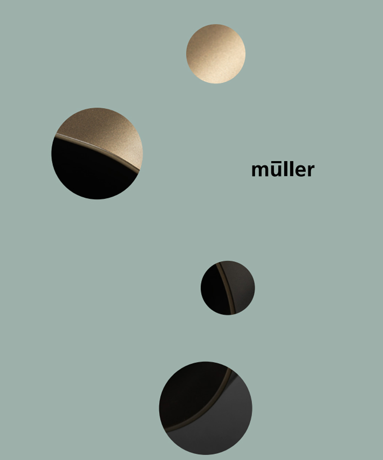 202301 I New catalogue. New colours. metall. möbel. müller.